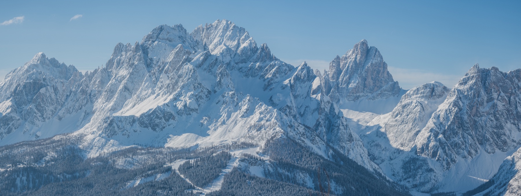 Vette alpine innevate